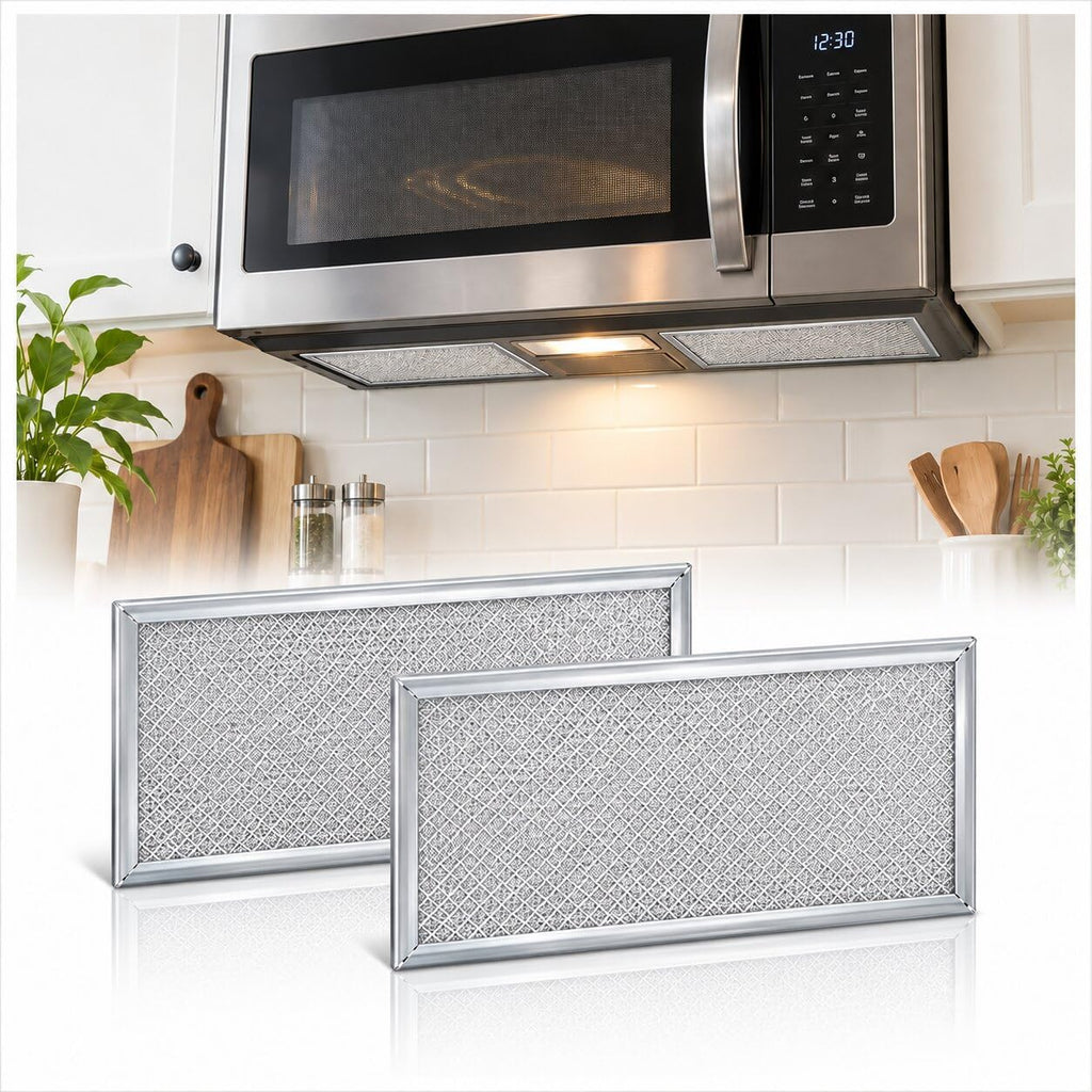 2-Pack Microwave Grease Filter for Whirlpool WMH32519FS0