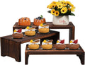 3-Tier Wooden Cupcake Stand & Display Risers