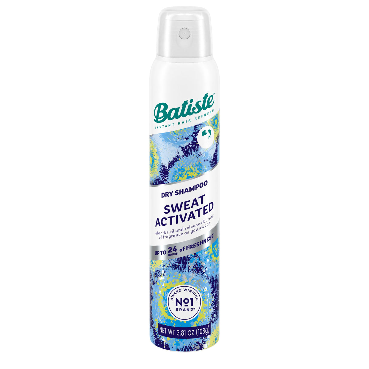 Sweat Activated Dry Shampoo with Scent-Releasing Tech, 3.81 Oz