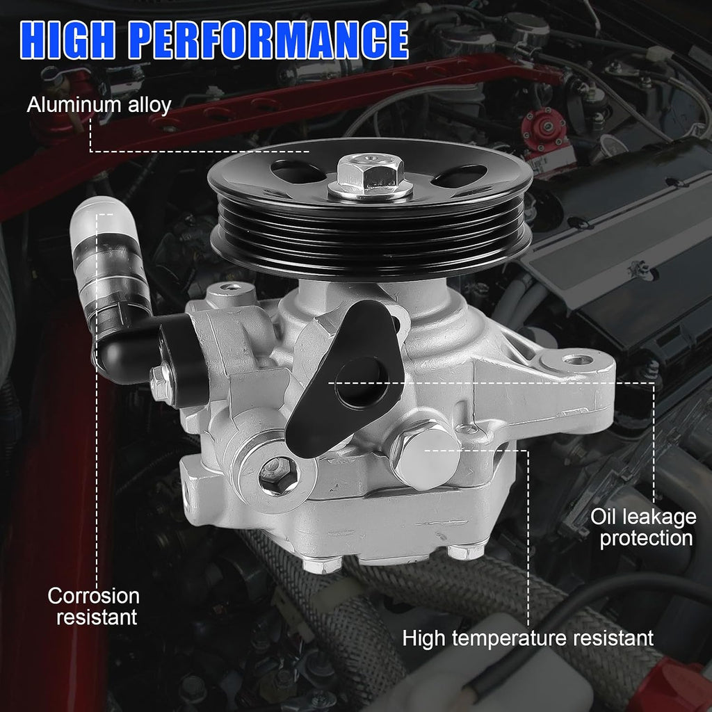 Power Steering Pump For Honda Civic 1.7L 2001-2005, 21-5267