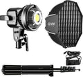 GVM 80W Softbox Lighting Kit with APP Control, Professional Studio Photography Lighting with Digital Display, LED