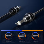 ECCPP CV Axle Drive Shaft Assembly - fit 2006-2009 2011-2020 for Kawasaki