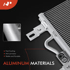 A-Premium Air Conditioning Condenser Compatible with Ford