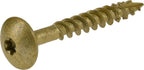 Lag Screws, 1/4-20 x 2in, 50 Pack, Bronze