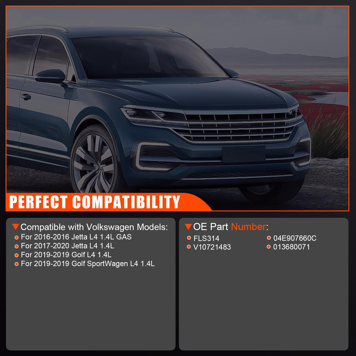 Engine Oil Level Sensor Compatible with Volkswagen Jetta 2016-2020