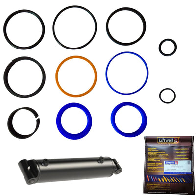 Hydraulic Cylinder Rebuild Seal Kit for 2" Bore × 1.25" Rod