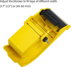 2 Inch Packing Tape Gun Dispenser, Width-Adjustable Box Sealer, Lightweight Ergonomic Industrial Heavy Duty Tape