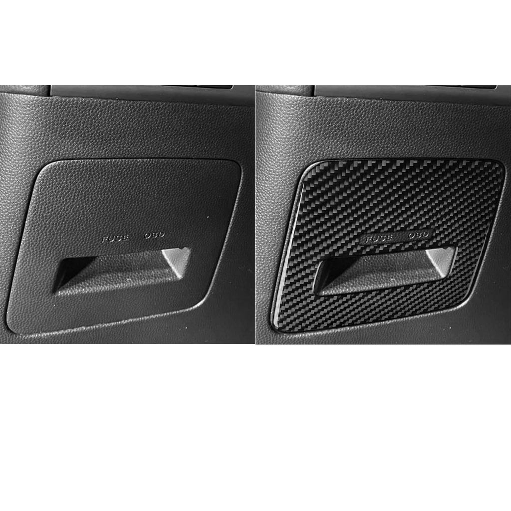 GDFJGD Fuse Box Trim for Kia Soul 2014-2019 Black Accessories