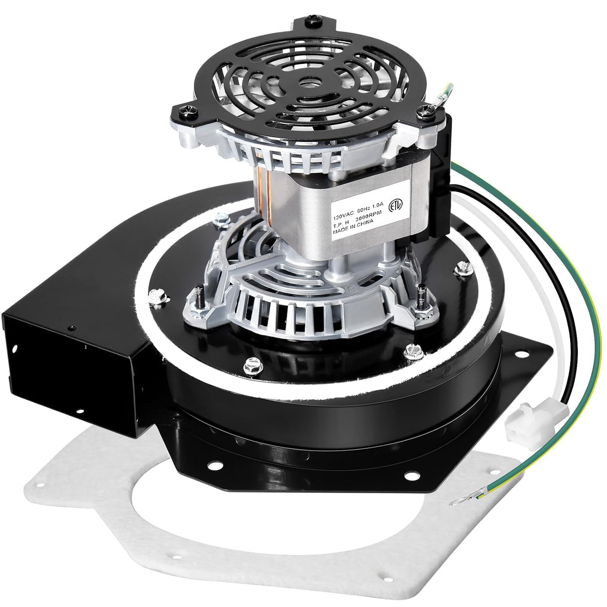 Hiorucet J238-138-1344 Furnace Draft Inducer Motor for Trane XE80, Fasco A143, 7002-2558 7021-8428, Rotom FB-RFB337, Packard 66787, J238-138-1344 Blower Motor Replacement With Gasket for Trane Furnace