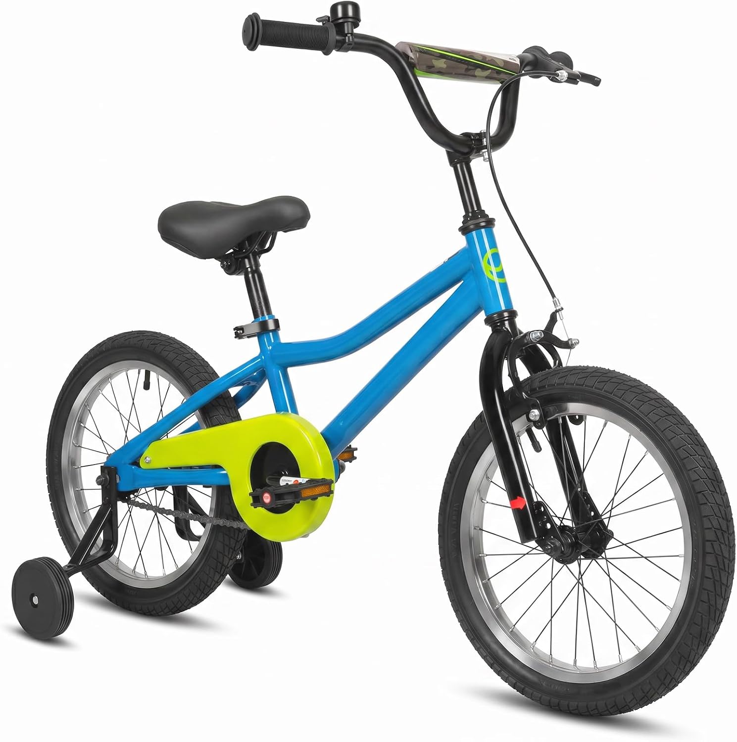 16 20 Inch Kids Bike Child Bicycle Ages 4-12 Dual Brake Multicolors | High Carbon Steel Frame, rider height 38-62 in