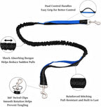 Hands Free Dog Leash with Running Belt for Walking, Running and Hiking