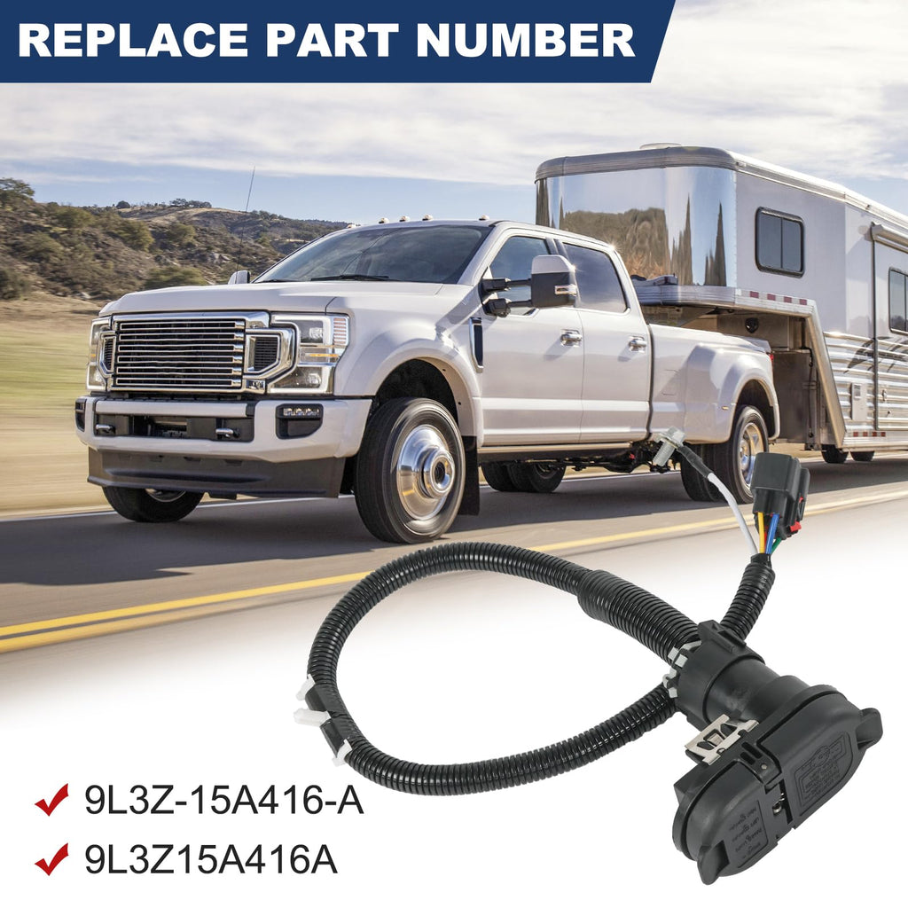 Trailer Hitch Tow Wiring Connector Harness Kit Compatible with Ford F-150