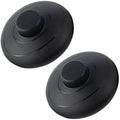 Astutivo Foot Switch for Floor Lamp, 2 Pack, Inline On/Off Pedal, Black