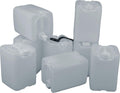 5 Gallon Samson Stackers, Natural, 8 Pack (40 Gallons), Emergency Water Storage Kit with One Bonus Spigot