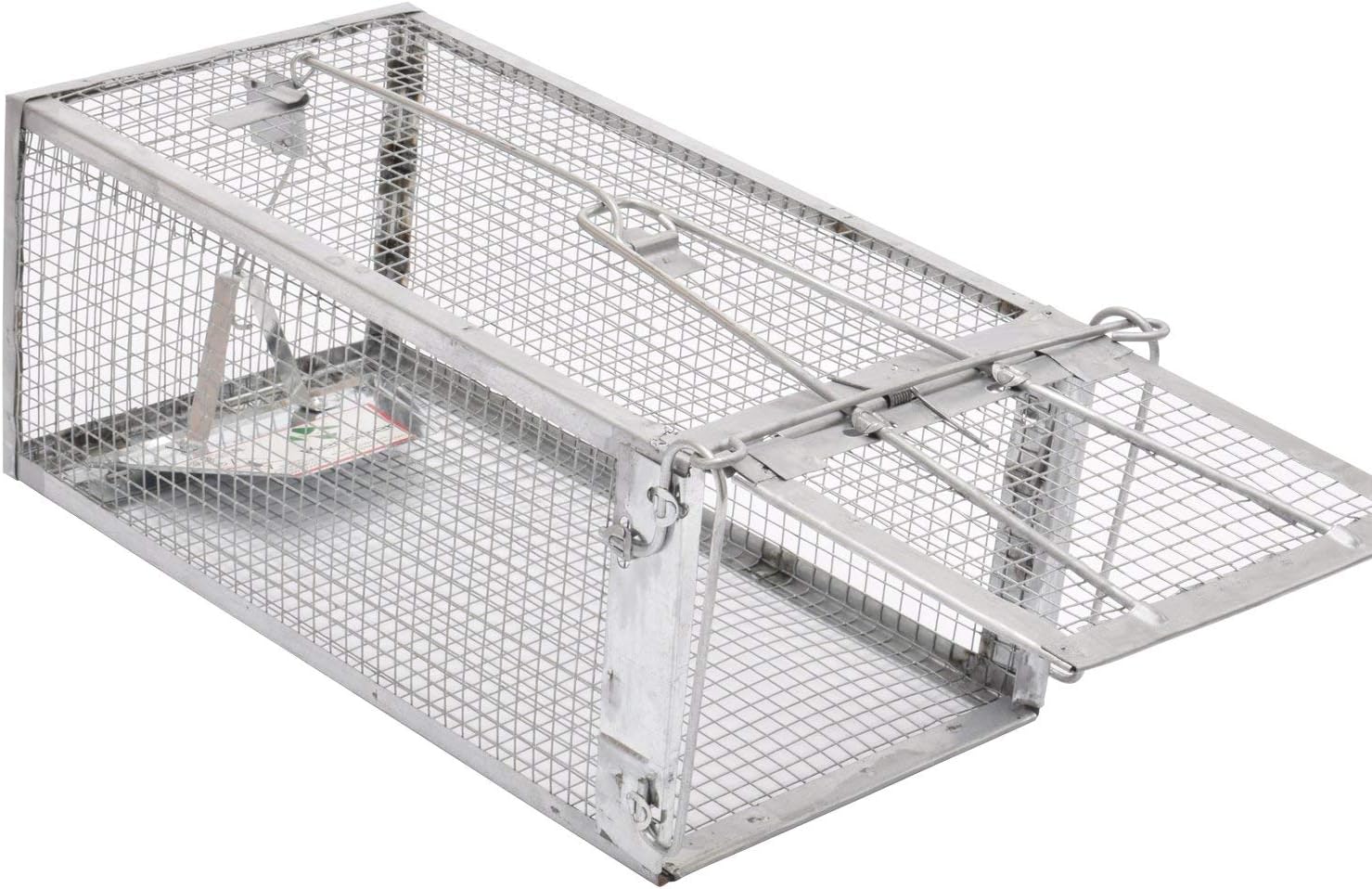 Humane Rat Trap, Small Mouse Traps 10.5" L x 5.5" W x 4.5" H | Chipmunk Rodent Trap, Indoor and Outdoor, Mouse Voles