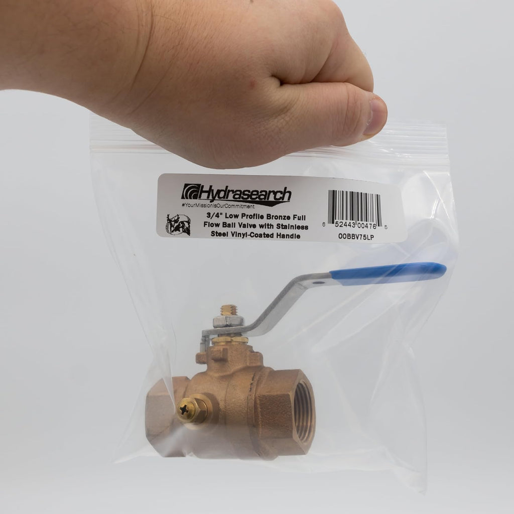 Buck Algonquin | 3/4" Bronze Ball Valve | MPN 00BBV75LP