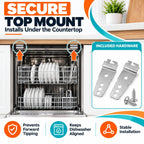 Dishwasher Mounting Bracket Kit for WD-Series WDT750SAKW