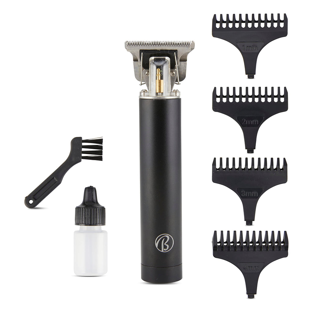 Cordless T-Blade Hair and Beard Trimmer with Guide Combs