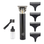 Cordless T-Blade Hair and Beard Trimmer with Guide Combs