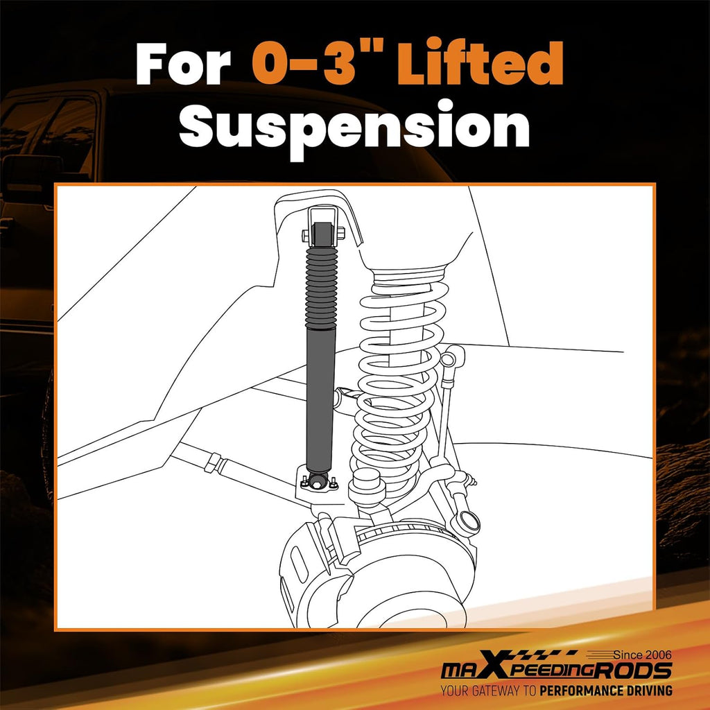 maXpeedingrods 0-3" Rear Shocks for Ram 1500 2WD 4WD 2019-2023