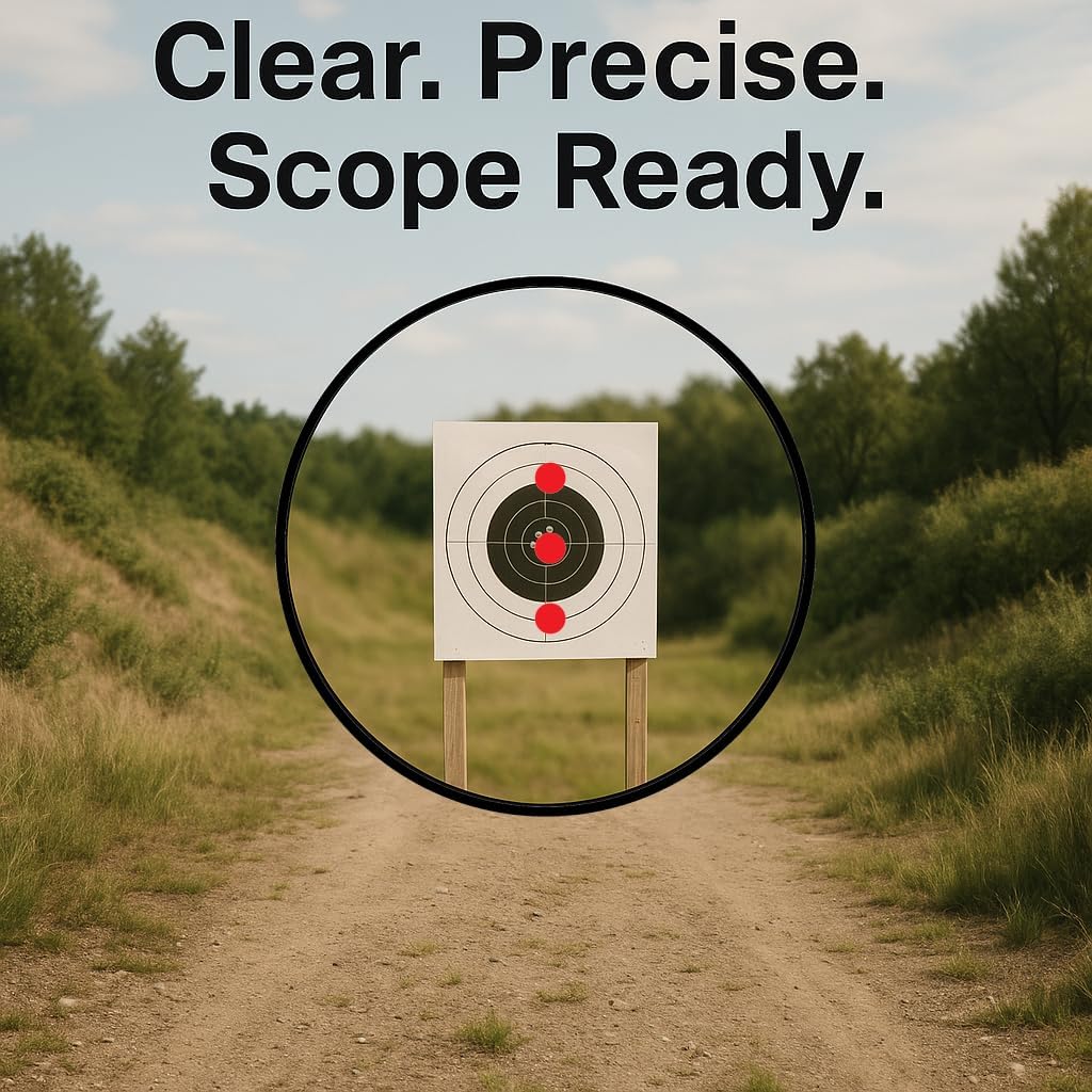 Red Dot Sight – Compact Optical Sight with Adjustable Brightness – Durable, Waterproof, Lightweight Design