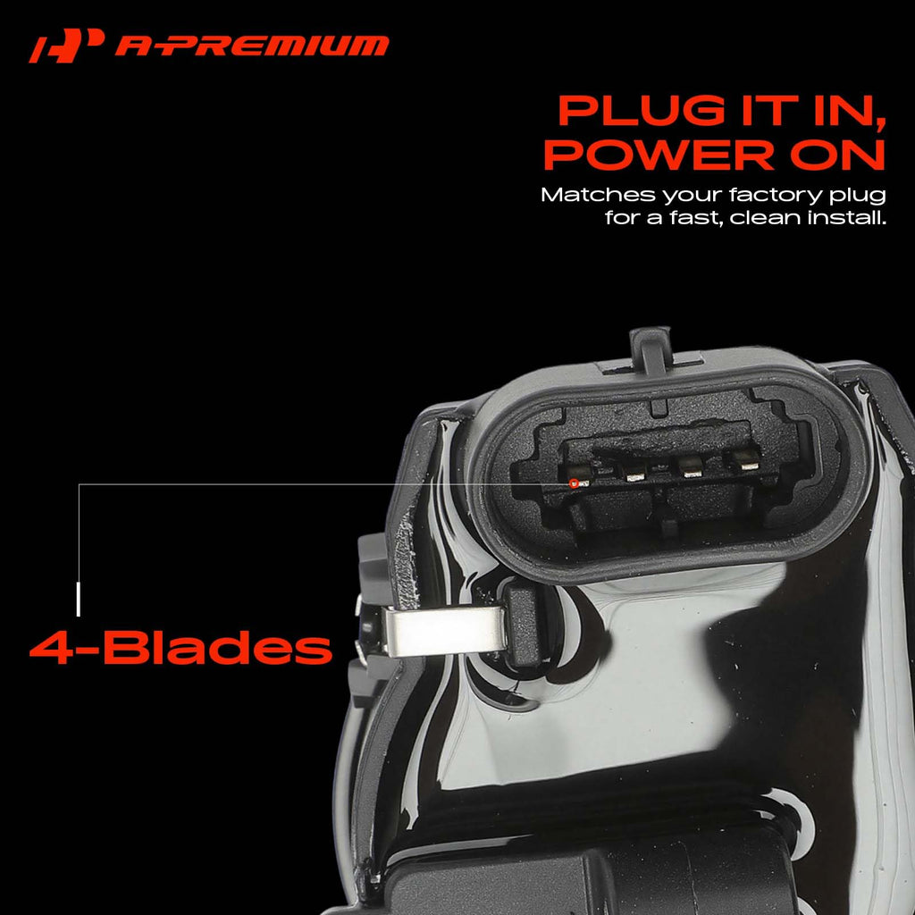 A-Premium Engine Ignition Coil Pack Compatible with Chevrolet & GMC