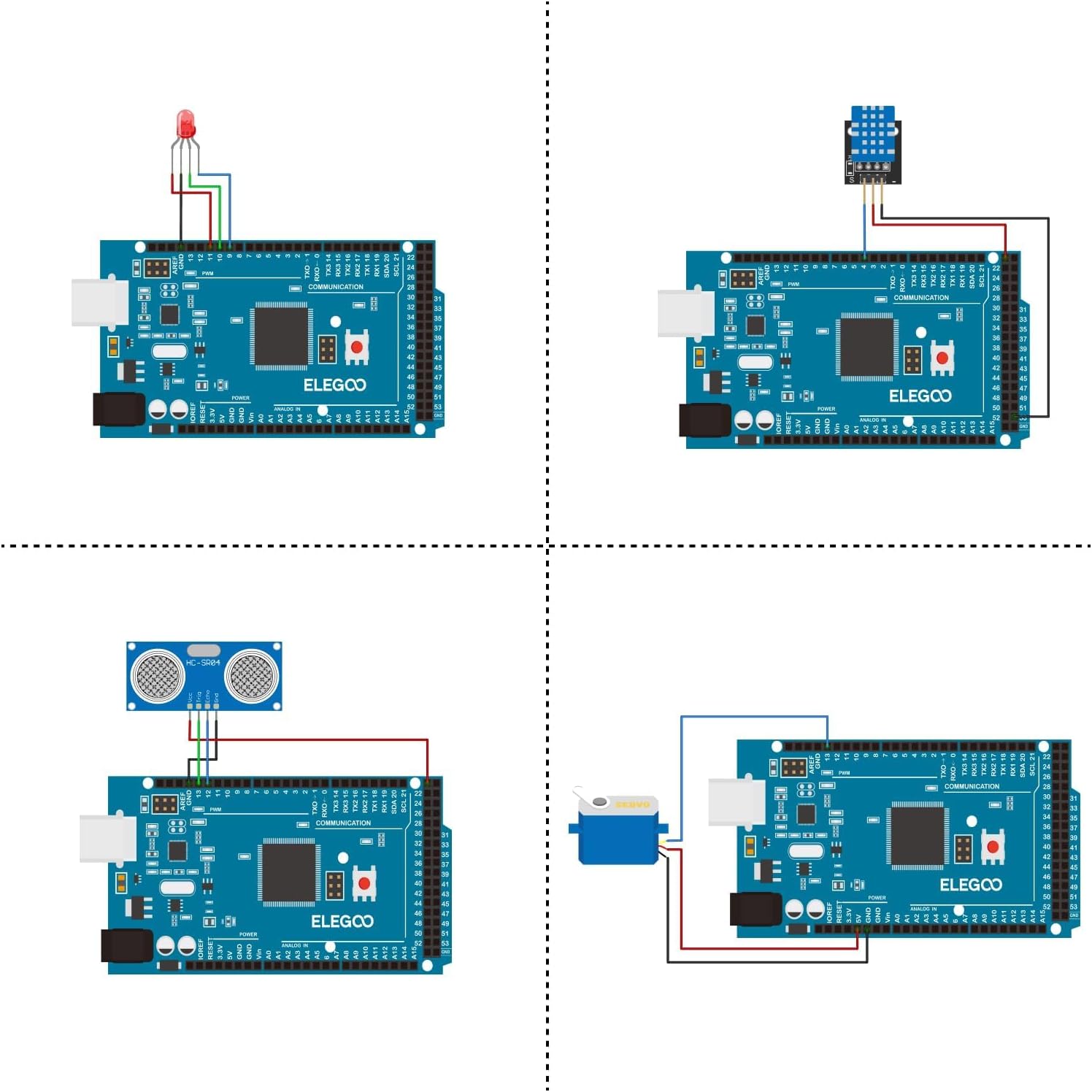 ELEGOO Mega 2560 R3 Project The Most Complete Starter Kit with Tutorial | Compatible with Arduino IDE, Ultimate