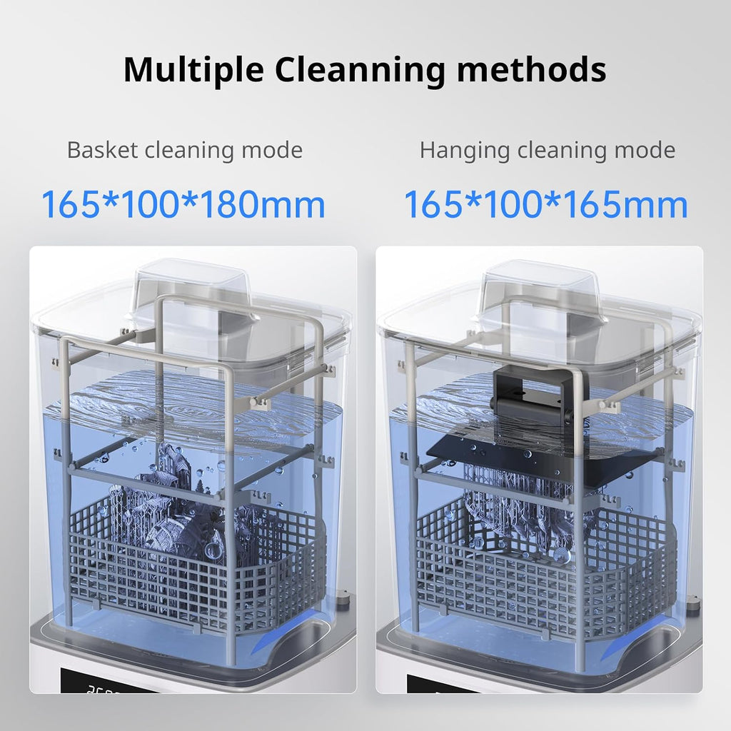 Wash and Cure Station 3.0, Washing Size of 165 x 100 x 180 mm | Post-Process for Most LCD/SLA/MSLA/DLP Resin 3D
