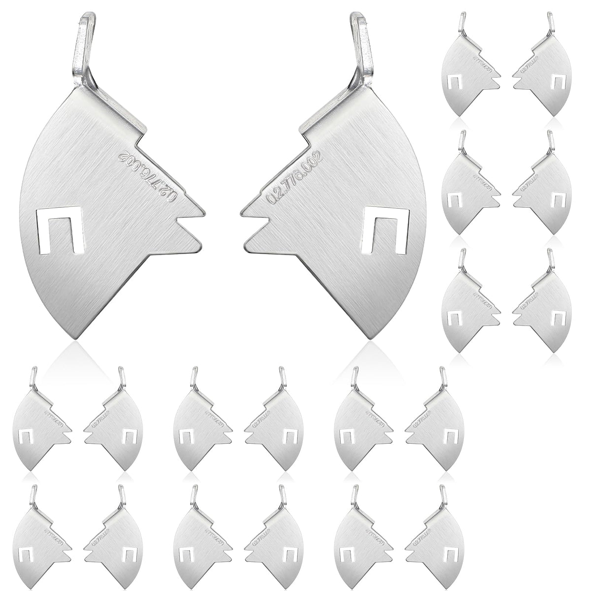10 Pairs Left & Right Hand Window Screen Metal Knife Latch Sets