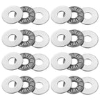 uxcell 8 Sets NTA411 Thrust Needle Roller Bearings with Washers, ID 1/4"