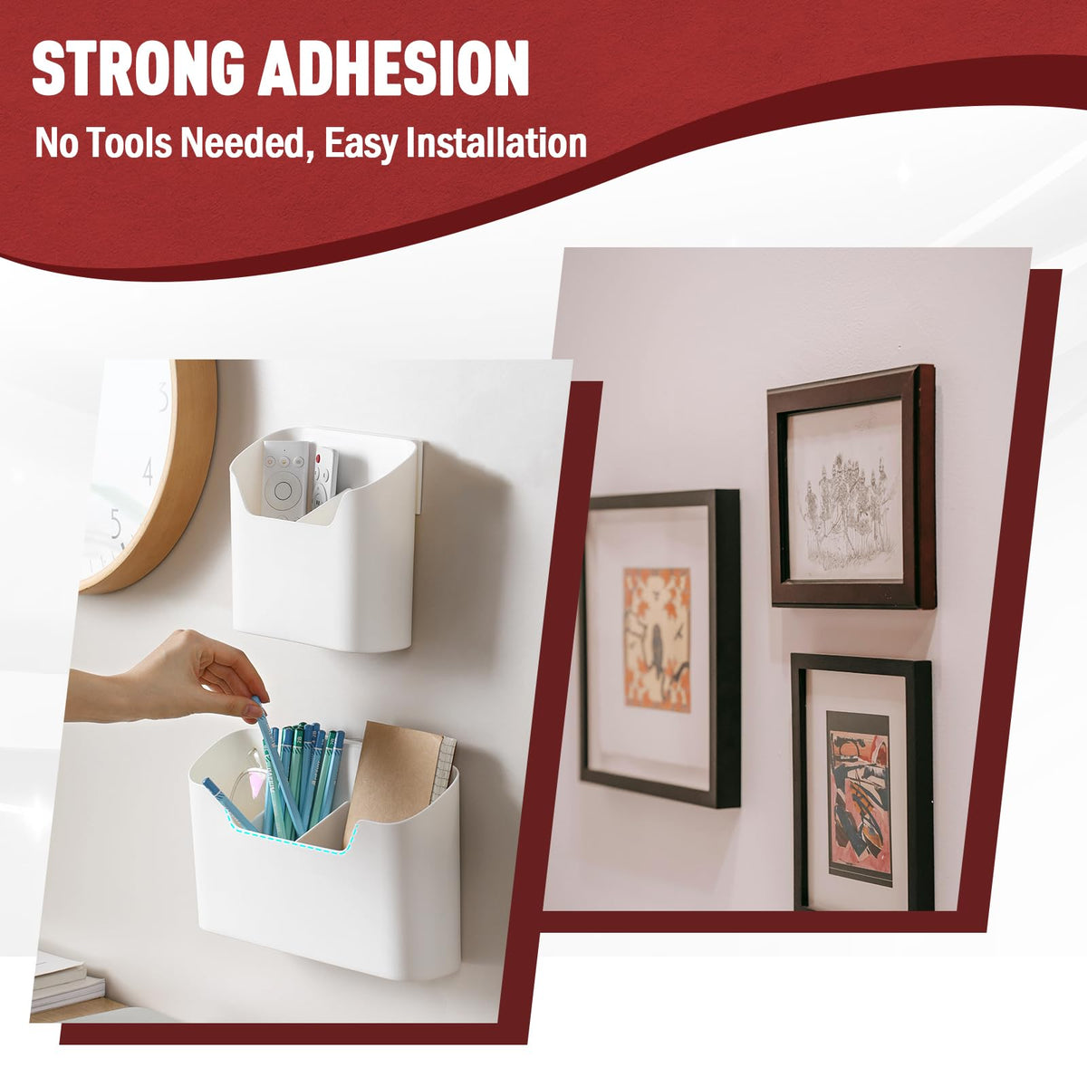 Double Sided Tape Pads, 20PCS Heavy Duty Mounting Foam Tape