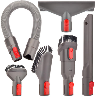 Attachments Kit for Dyson V15 V15s V9 V8 V11 V12 V10 V7 Gen5 Cordless Vacuum Cleaner,Compatible with Detect/Absolute/Outsize/Slim Accessories Replacement Brush Parts