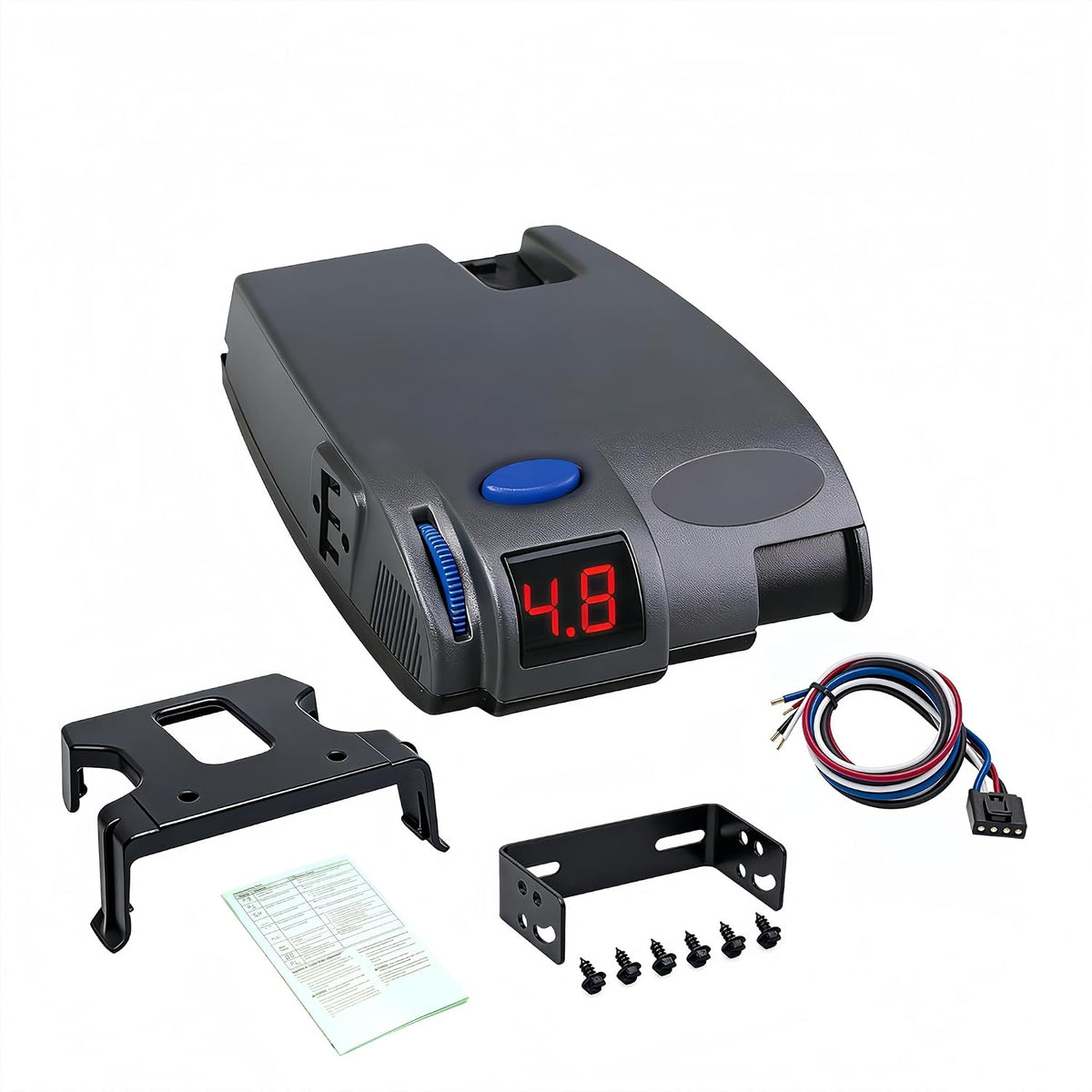 Universal Proportional Trailer Brake Controller Replace for Tekonsha 90160 Primus IQ,for Trailers with 1-3 Axles |