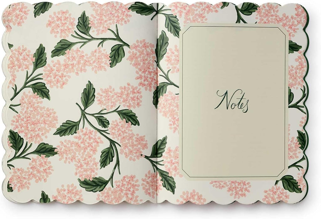 2027 Pink Hydrangea 12-Month Academic Appointment Notebook, Aug. 2026 - July 2027, Thread-Stitch Binding, 9.75" L x