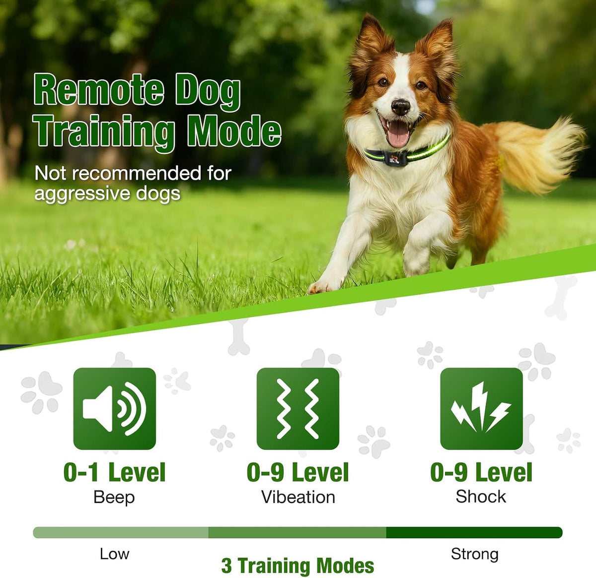 Wireless Dog Fence for 3 Dogs, KJEFYPETZN Remote Dog Training Collars System, Waterproof Rechargeable Electric Pet
