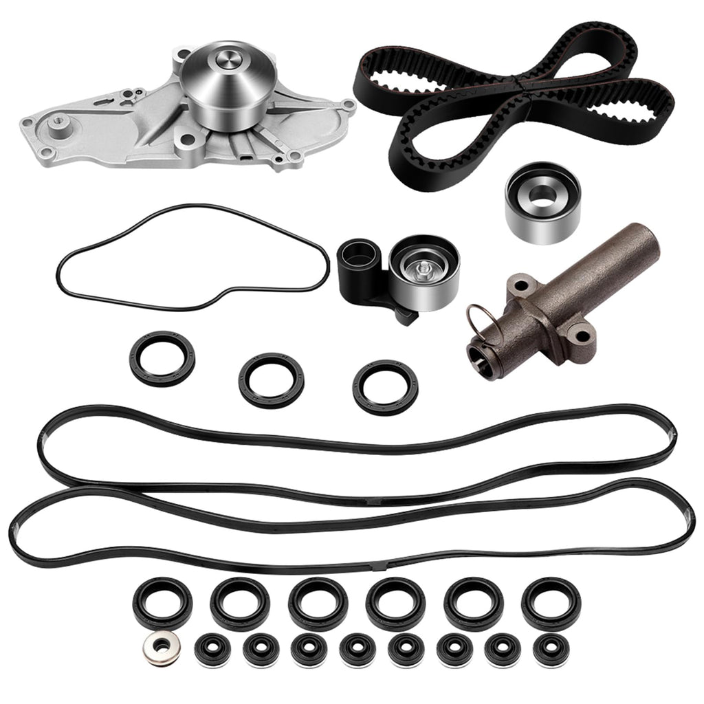 ECCPP Engine Timing Belt Kit with Water Pump Compatible with Acura