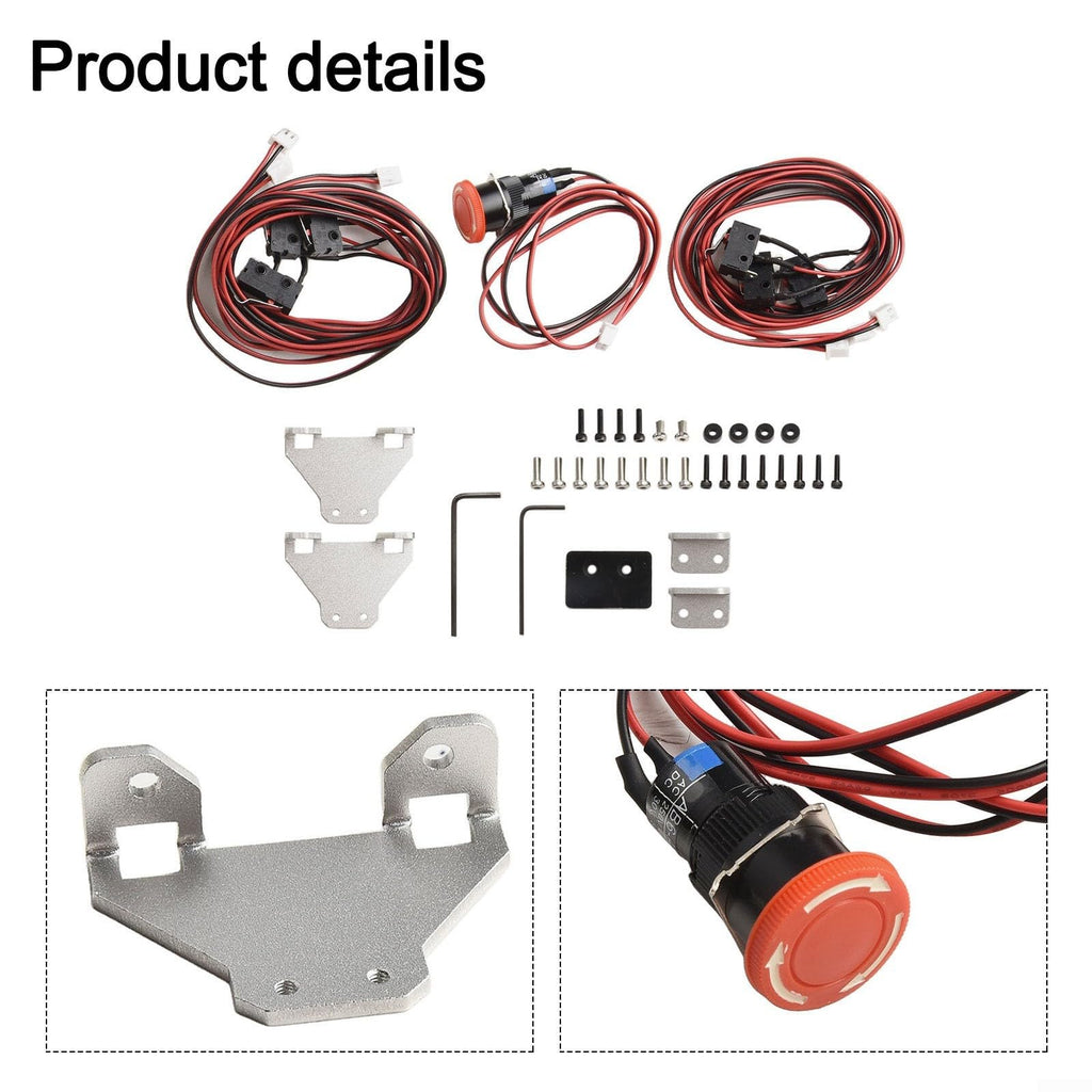 SundiooK CNC Limit Switch Kit with Stop for 3018 3020 Max