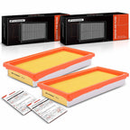 A-Premium 2-PC Engine Air Filter Compatible with Nissan