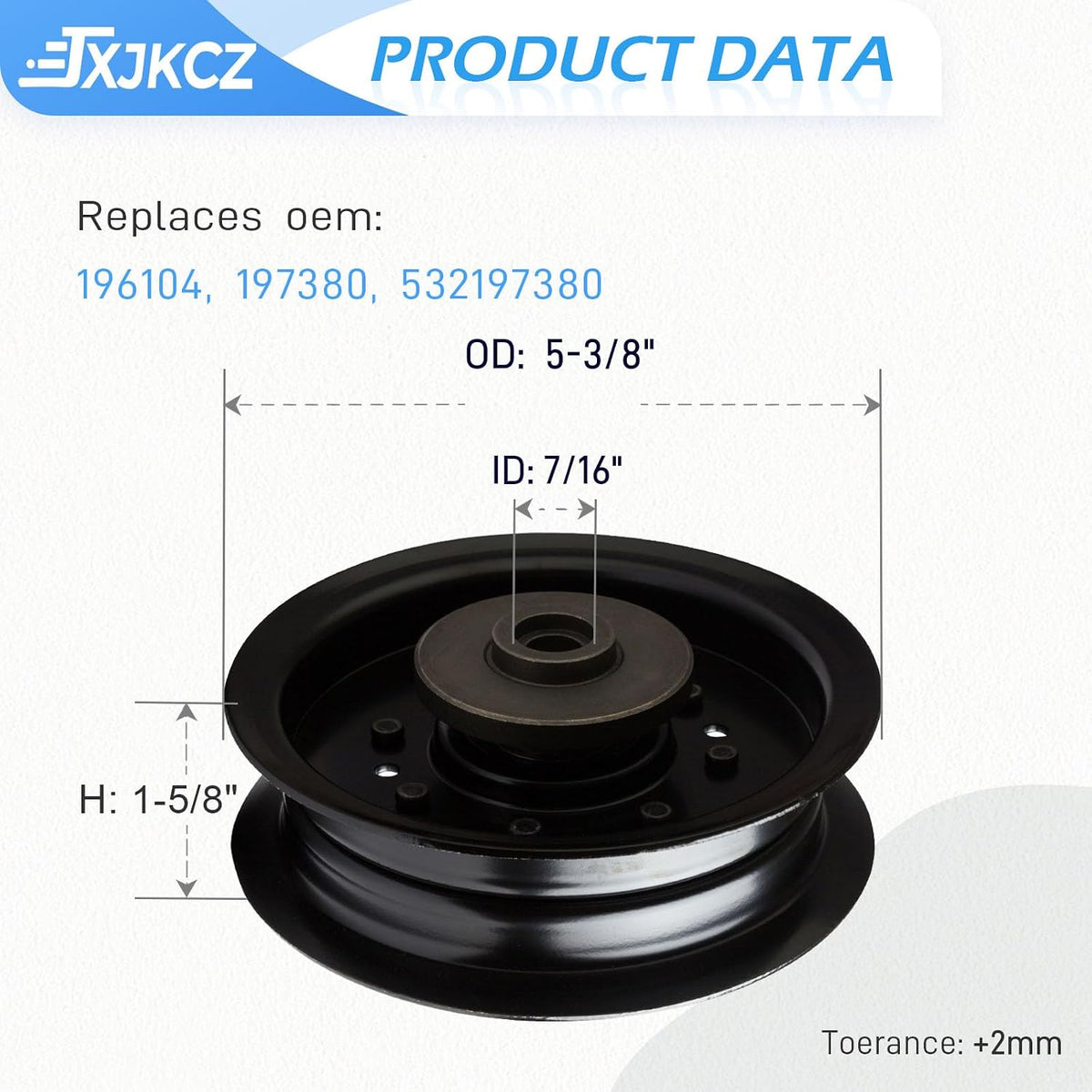 46 Inch Deck Rebuild Kit Fit for Husqvarna RZ4623 RZ4621 RZ4619 Lawn Mower Includes 2 Spindle 174356 174358 2 Blade 403107 2 Idler 539132728 196104 1 Belt 539117245