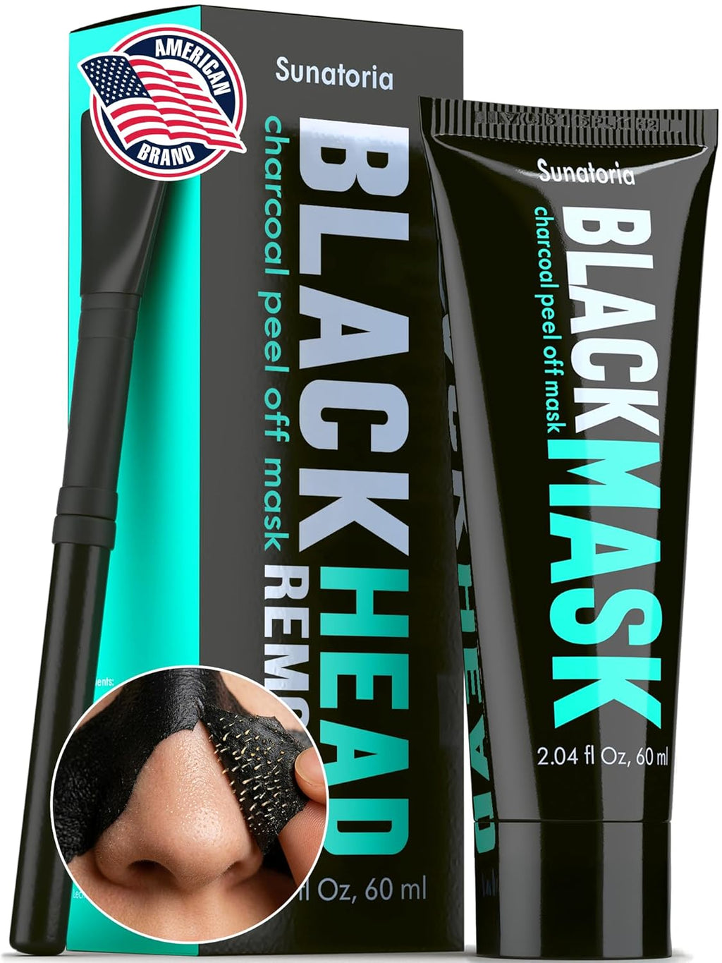 Original Black Peel Off Face Mask – Charcoal Pore Mask – Helps Remove Excess Oil & Lift Away Surface Impurities –