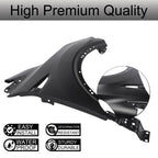 LYZ Front Left Fender Compatible with 2013-2017 Ford Escape