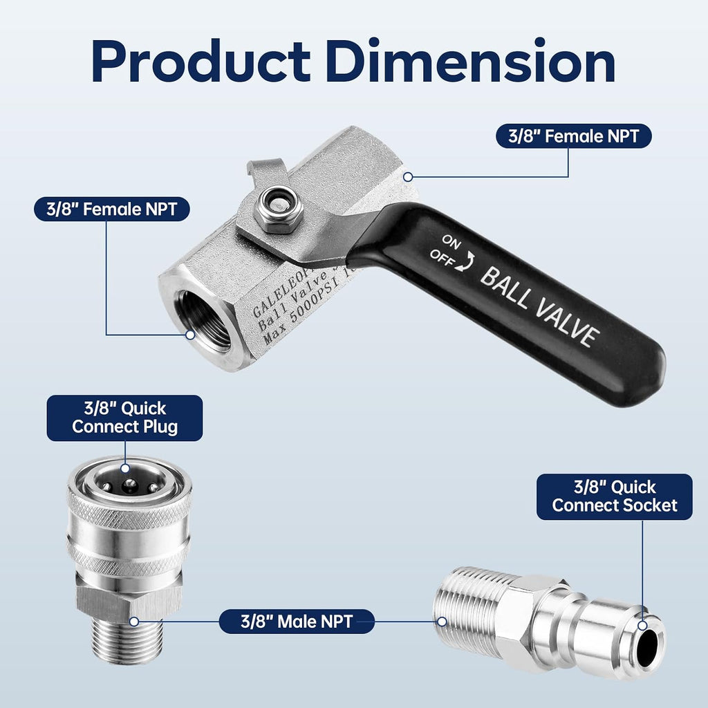 Ball Valve Pressure Washer