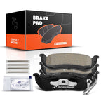 A-Premium Rear Ceramic Brake Pads Compatible with Chrysler