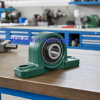 UCP206-17 Solid Base Pillow Block Bearing, 1-1/16" ID Pack-2