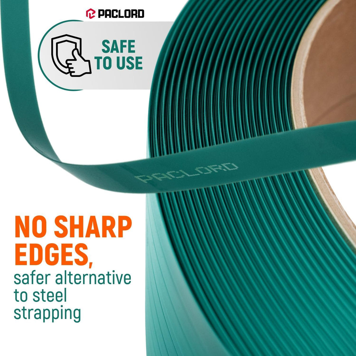 1/2" x 6500' Industrial-Grade Polyester (PET) Strapping Coil