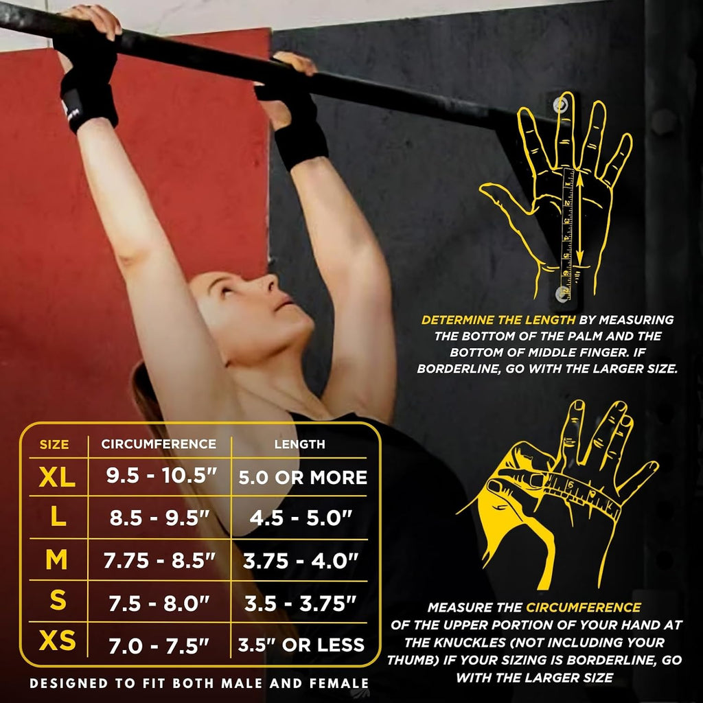 New Ventilated Weight Lifting Workout Gloves with Built-in Wrist Wraps for Men and Women - Great for Gym Fitness