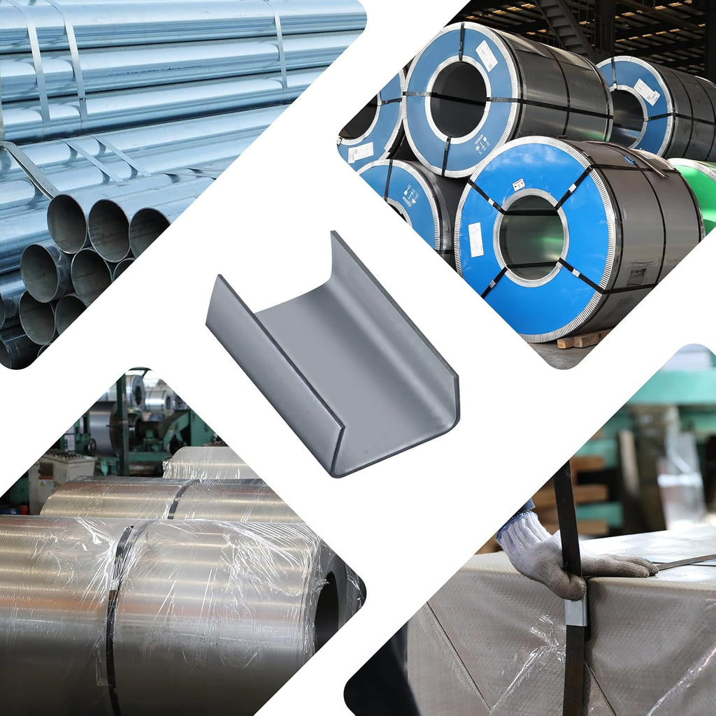 Open (Snap-on) Seals for 5/8" Width Steel Strapping Galvanized Rust Prevention Metal Clips for Heavy Pallet Banding