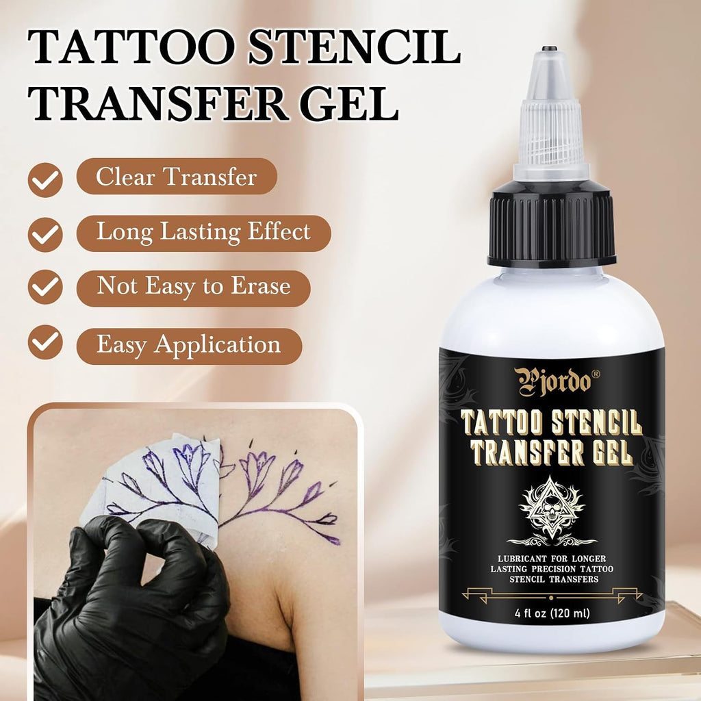 Tattoo Stencil Transfer Gel Solution, Tattoo Stencil Gel, Tattoo Transfer Gel for Transfer Stickers Paper Machine