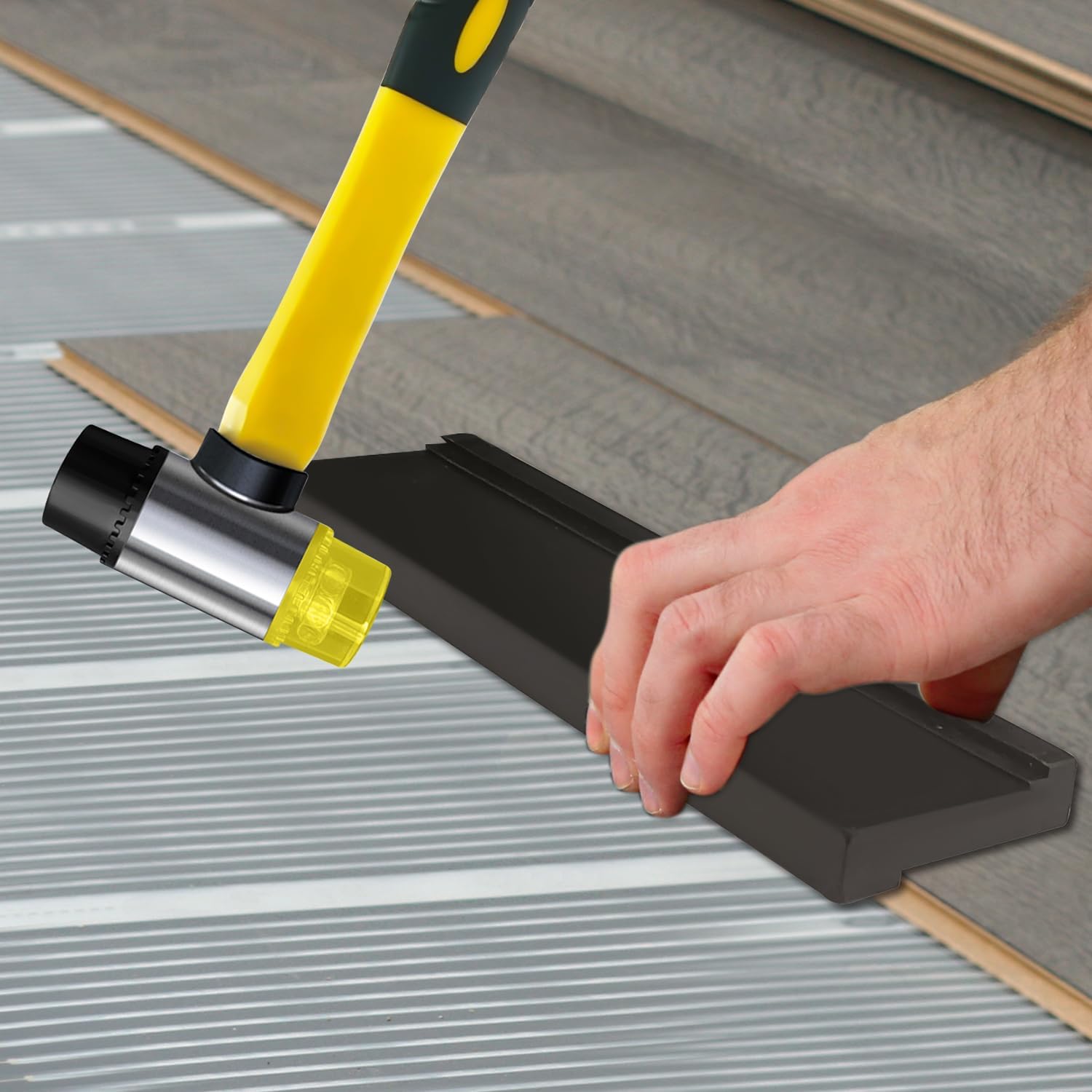 Tapping Block,3 Edges-Meet Different Floor Thickness.