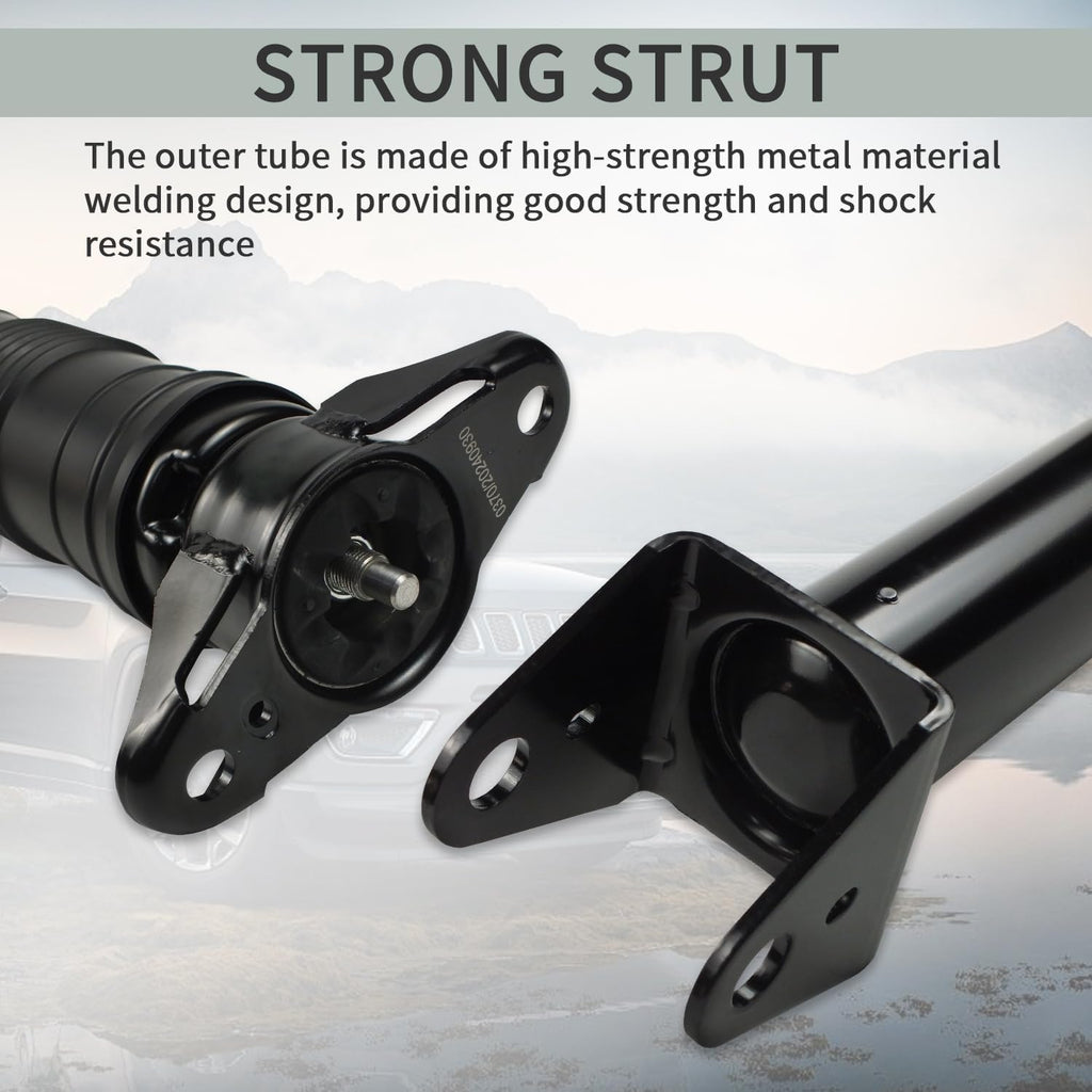 Pair of 2 Rear Complete Shock Absorber kit For 2006-2020 Jeep Grand Cherokee Dodge Durango 68069680AF 68069680AG 68069680AH w Sport or Eco Suspension